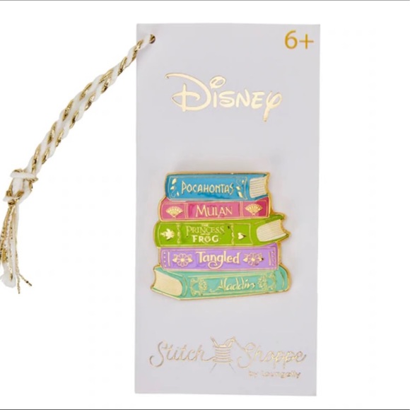 NWT Exclusive - Disney Stitch Shoppe Princess Books Volume 2 Crossbody Bag - Picture 10 of 13